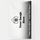 Personalisiertes Lieblingsfoto mit Text Banner (Vertikal)