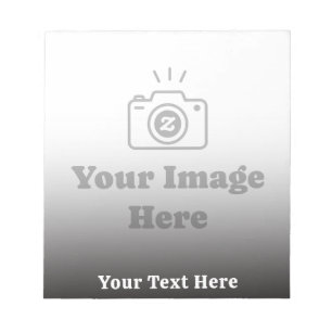Personalisiertes Lieblingsfoto mit Text Notizblock