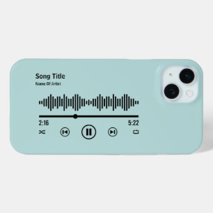 Personalisiertes Liedalbum Musikliebhaber Case-Mate iPhone Hülle