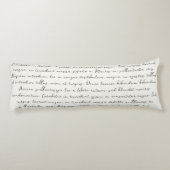 Personalisiertes Liedgedicht Seitenschläferkissen (Rückseite)