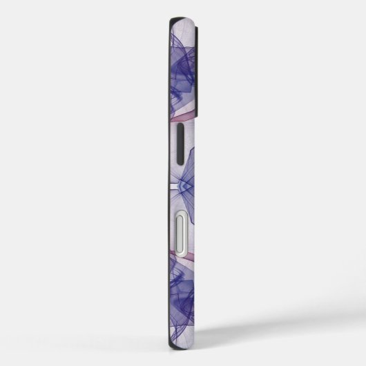 Personalisiertes Lila Design Case-Mate iPhone Hülle (Rückseite / Rechts)