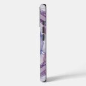 Personalisiertes Lila Design Case-Mate iPhone Hülle (Rückseite / Links)