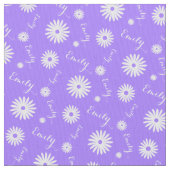 Personalisiertes lila Farbmuster Stoff (Nahaufnahme)