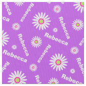 Personalisiertes lila Farbmuster Stoff (Nahaufnahme)
