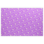 Personalisiertes lila Farbmuster Stoff (Fat Quarter (45,7 x 55,9 cm))