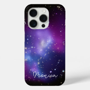 Personalisiertes Lila Galaxy Celestial Foto Case-Mate iPhone Hülle