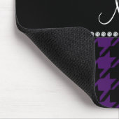 Personalisiertes lila mousepad (Ecke)