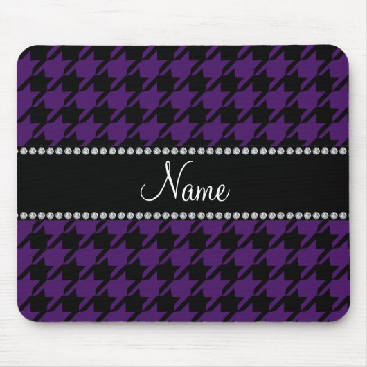 Personalisiertes lila mousepad (Vorne)