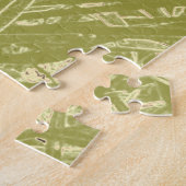 Personalisiertes Limones Collage Watercolor Kanbit Puzzle (Seite)