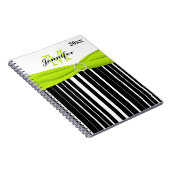 Personalisiertes Limones Whitstrick-Notebook Notizblock (Rechte Seite)