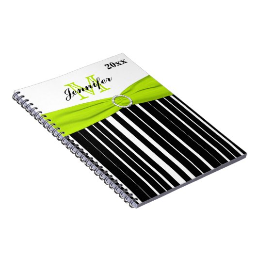 Personalisiertes Limones Whitstrick-Notebook Notizblock (Rechte Seite)