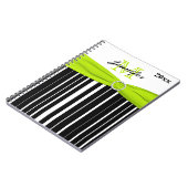 Personalisiertes Limones Whitstrick-Notebook Notizblock (Linke Seite)