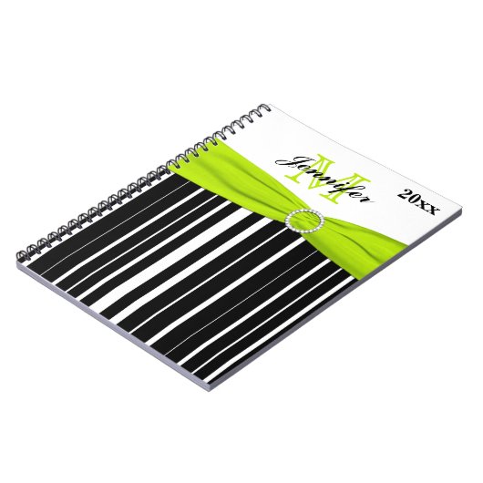 Personalisiertes Limones Whitstrick-Notebook Notizblock (Linke Seite)
