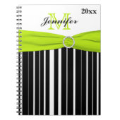 Personalisiertes Limones Whitstrick-Notebook Notizblock (Vorderseite)