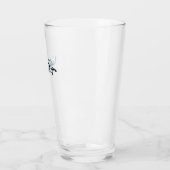 Personalisiertes Liter-Glas Glas (Links)