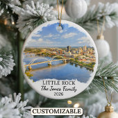 Personalisiertes Little Rock-Ornament, individuell Keramik Ornament