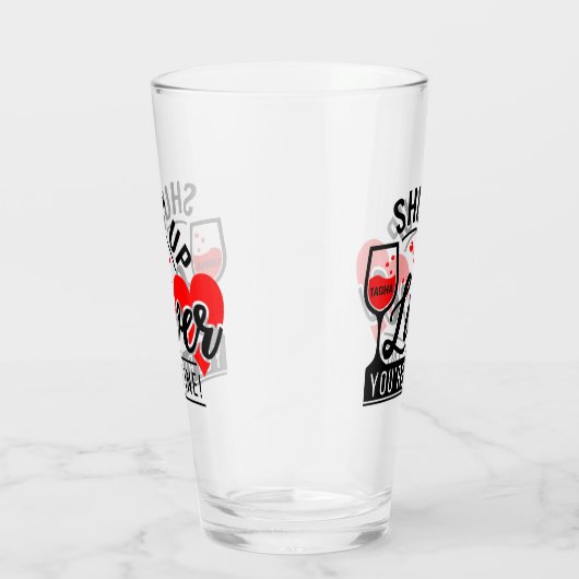 Personalisiertes Liveangebot Glas (Rechts)