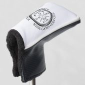 Personalisiertes Loch in einem klassischen Golf He Golf Headcover (3/4 Vorderseite)