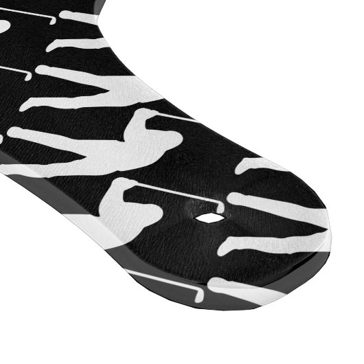 Personalisiertes Loch in einer Höhle GOLFER Schneidebrett (Ecke)