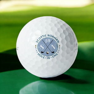 Personalisiertes Loch-in-one-Monogramm Golfball