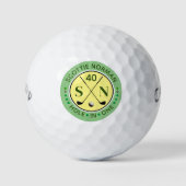 Personalisiertes Loch-in-One-Name Classic Golfball (Vorderseite)