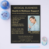 Personalisiertes Logo, Allgemeinarzt, Krankenpfleg Flyer (Einzeln)