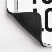 Personalisiertes Logo auf Merke Mousepad (Ecke)