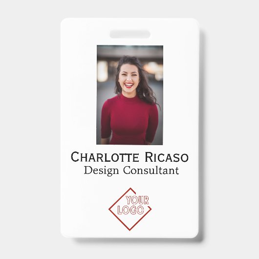 Personalisiertes Logo Ausweis (Vorderseite)