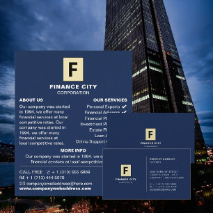 Personalisiertes Logo, berufliches Geschäft u. Visitenkarte