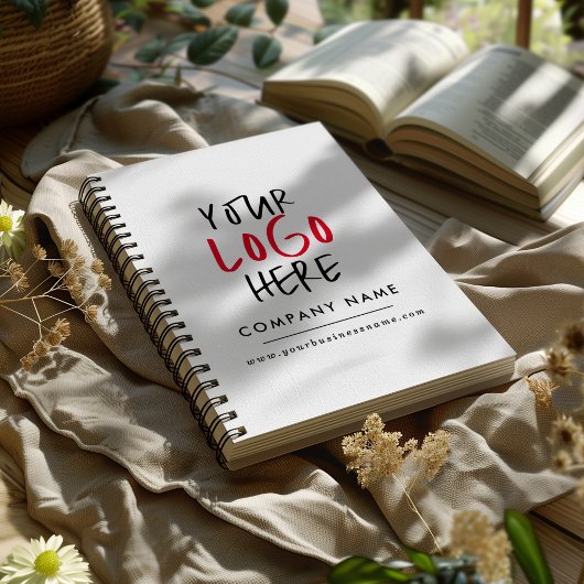 Personalisiertes Logo-Branding Notizblock