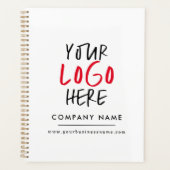 Personalisiertes Logo-Branding Planer (Vorderseite)