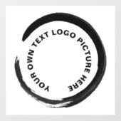 Personalisiertes Logo-Car-Magnet Fensteraufkleber (Blatt)