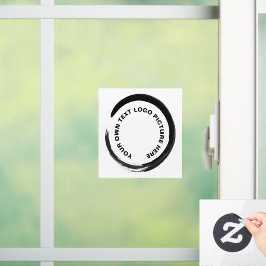 Personalisiertes Logo-Car-Magnet Fensteraufkleber (Zuhause)