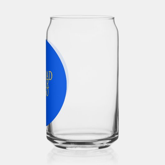 Personalisiertes Logo Dosenglas (Links)