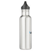 Personalisiertes Logo Edelstahlflasche (Links)