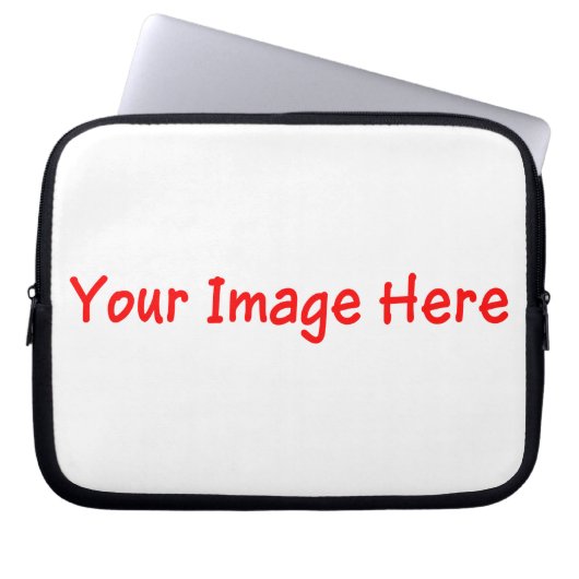 Personalisiertes Logo-Foto Selfie 4Keri Laptopschutzhülle (Vorderseite)