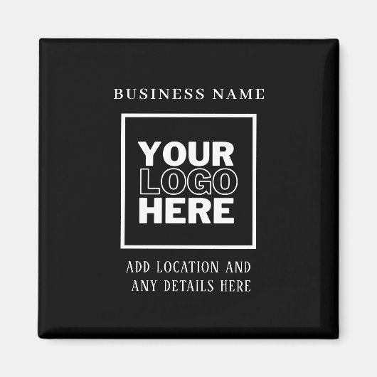 Personalisiertes Logo für benutzerdefinierte Unter Magnet (Vorne)