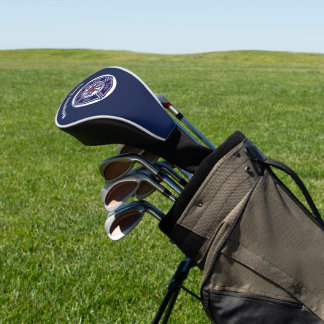 Personalisiertes Logo für das Blue Firefighter-Abz Golf Headcover