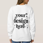 Personalisiertes Logo für das Vorder- und Rückseit Sweatshirt (Rückseite)