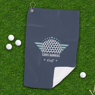 Personalisiertes Logo für den Golfball Golfhandtuch