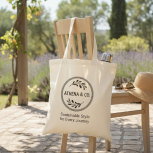 Personalisiertes Logo für Geschäftsshop Tragetasche
