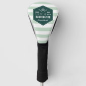 Personalisiertes Logo für Golfklubs Golf Headcover (Vorderseite)