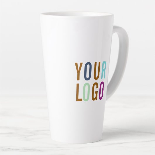 Personalisiertes Logo für große Tasse (Rechte Ecke)