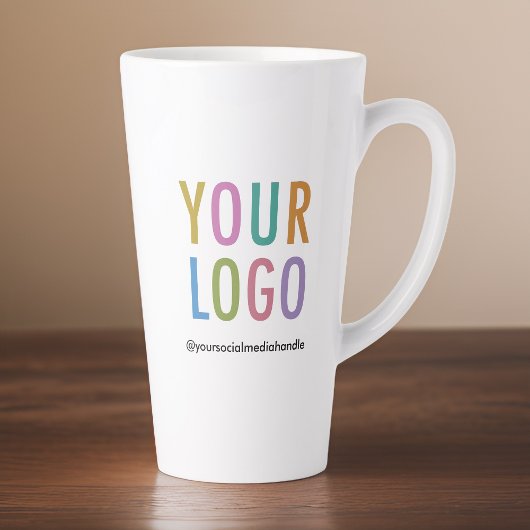 Personalisiertes Logo für große Tasse 17 oz
