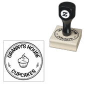 Personalisiertes Logo für hausgemachte Backwaren Gummistempel (Stempel)