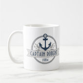 Personalisiertes Logo für Nautic Anchor & Rope Kaffeetasse (Links)