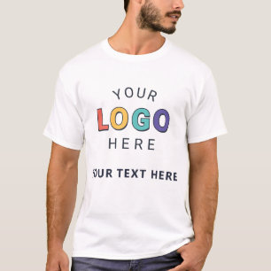 Personalisiertes Logo Geschäft T-Shirt