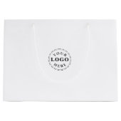 Personalisiertes Logo Große Geschenktasche für das Große Geschenktüte (Vorderseite)