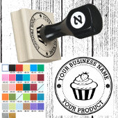 Personalisiertes Logo Gummistempel