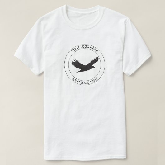 Personalisiertes Logo Ihr Firmenlogo oder Markenlo T-Shirt (Design vorne)